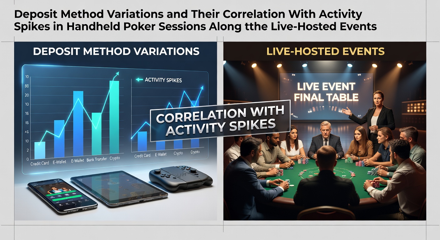 Players engaging in mobile poker sessions with various deposit options displayed on screen alongside live event monitoring tools