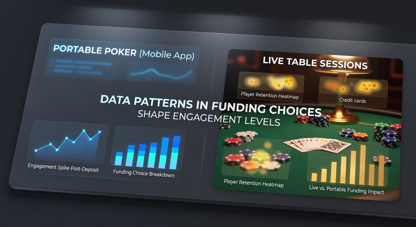 Visual representation of data analytics on player funding patterns in poker sessions