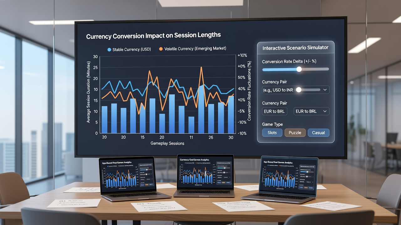 Interactive table game session with multi-currency display and extended player activity metrics