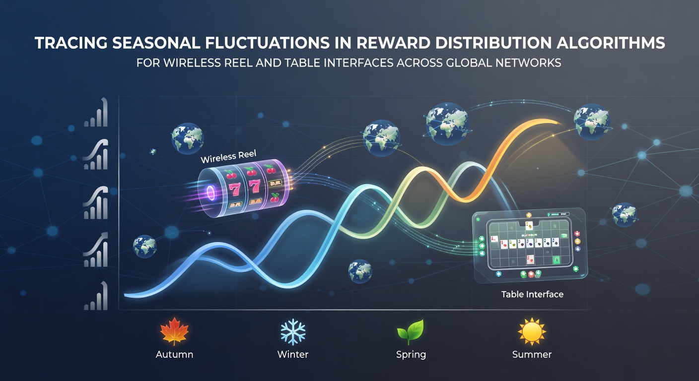 Network visualization showing reward distribution patterns across wireless gaming interfaces during different seasons